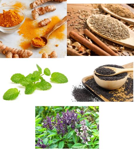 Flavors: Turmeric, Cumin, Mint, And Sweet Basil